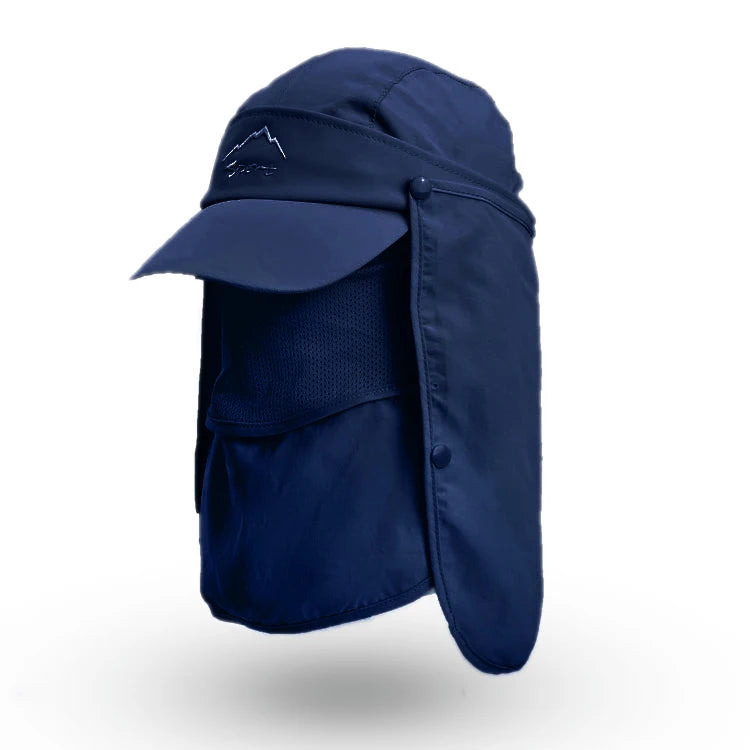 Summer Protective Baseball Hat Men Removable | Yazijico™ 