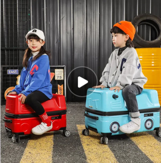 Yazijico™ Kids rolling scooter suitcase - Yazijico™ 