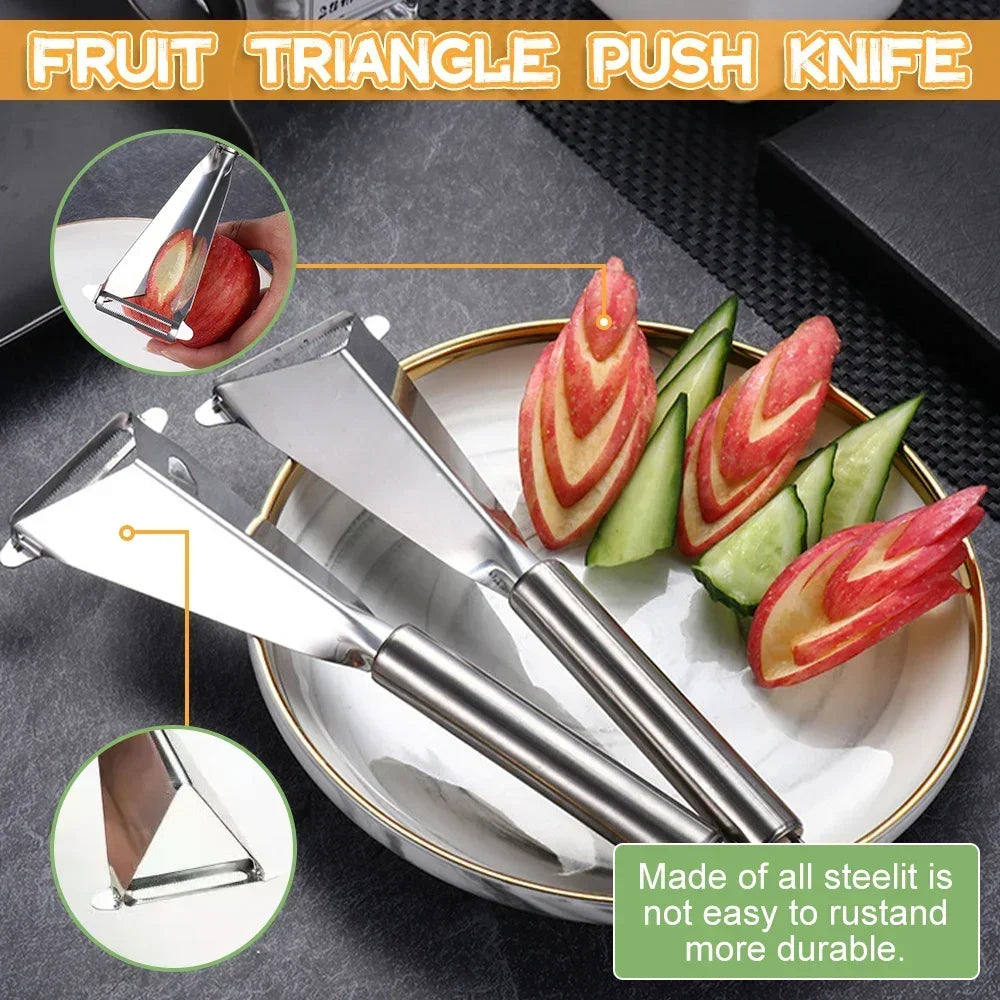 Fruit Carving Knife Slicer Fruit Platter