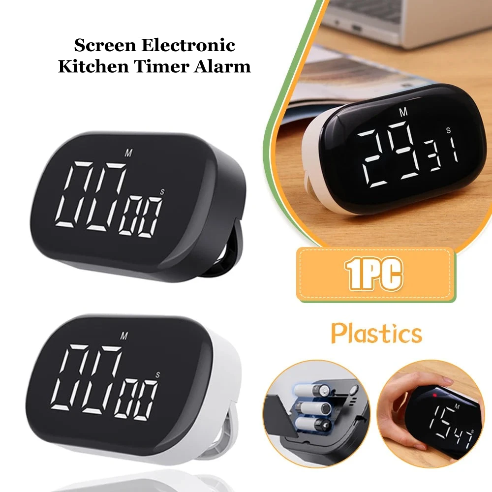 Screen Electronic Kitchen Timer Alarm