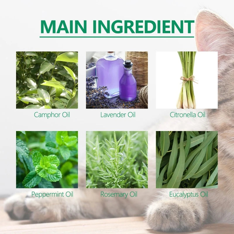 Pet Fleas and Ticks Remover Collar Adjustable Mosquitoes Collar | Yazijico™ 