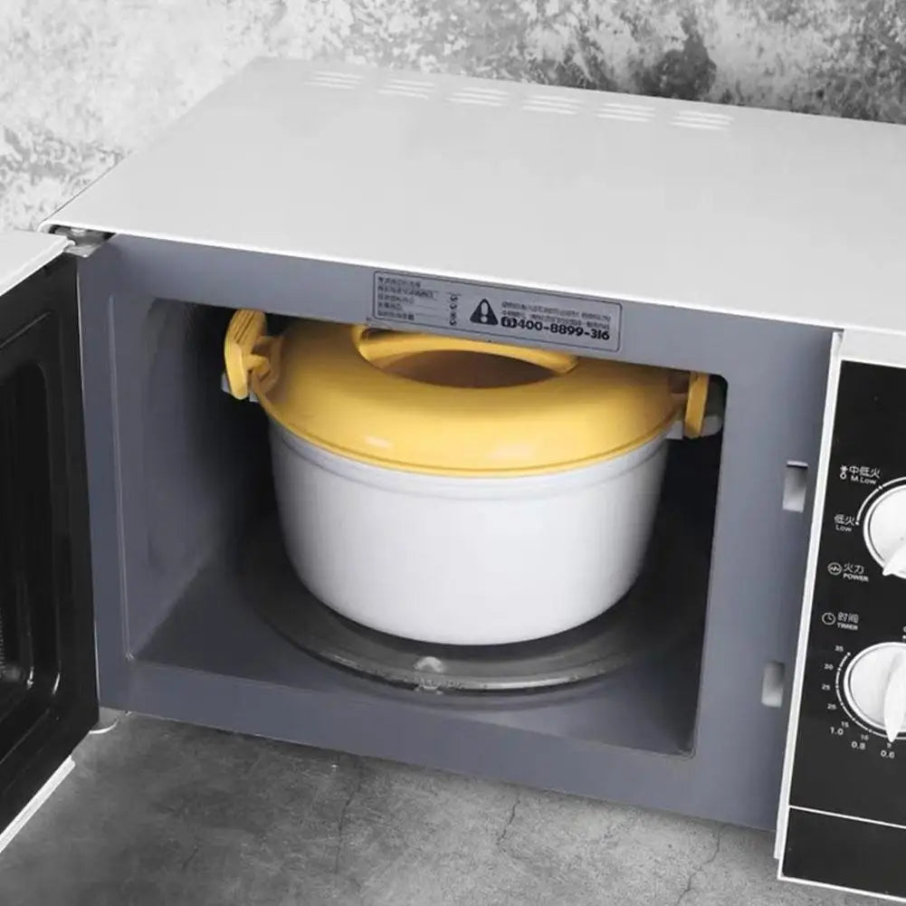 Microwave Rice Cooker Steamer Pot Pastamaker Oven | Yazijico™ 