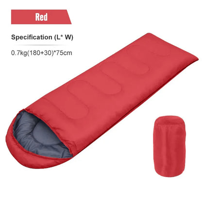 Camping Sleeping Bag Lightweight 4 Season Warm Envelope