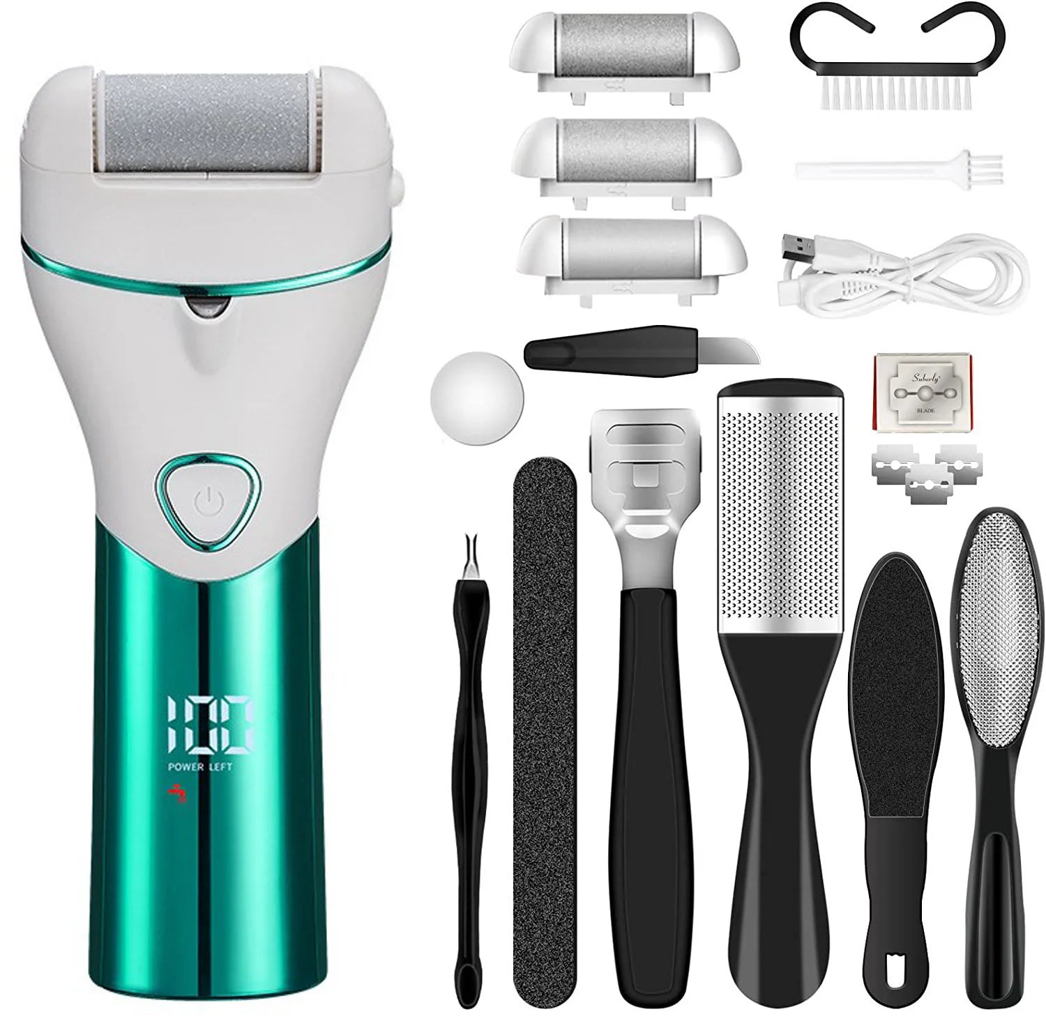 Exfoliating Foot Polisher File Foot Grinder| Yazijico™