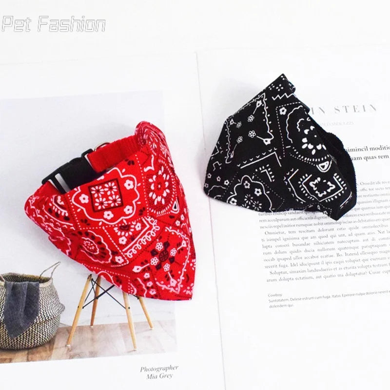 Pet Dog Neck Scarf Puppy Cat Dog Collar Bandana | Yazijico™ 