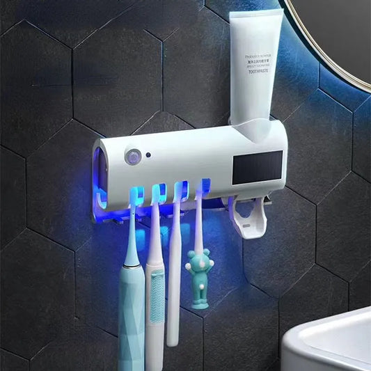 Toothbrush Holder Automatic Toothpaste | Yazijico™ 