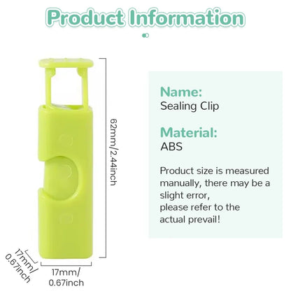 Reusable Food Sealing Bag Clip