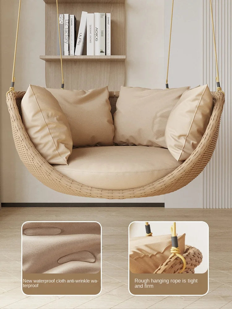Outdoor Chair Indoor Balcony Leisure Rattan | Yazijico™ 