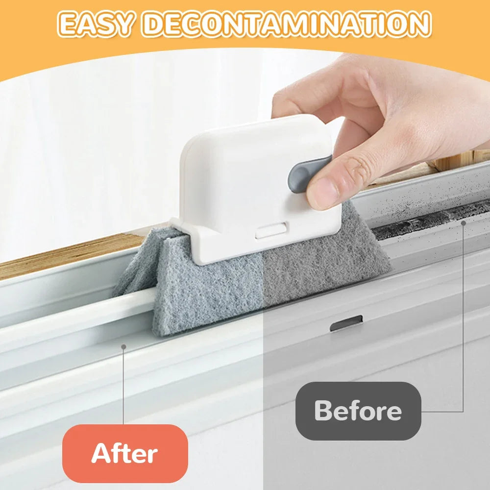 2 in 1 Groove Cleaning Tool Window Frame Door | Yazijico™