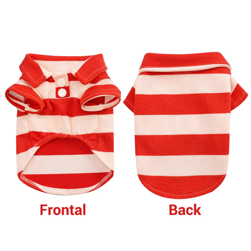 Pet Dog  Shirt Summer Dog Clothes Casual Clothing | Yazijico™