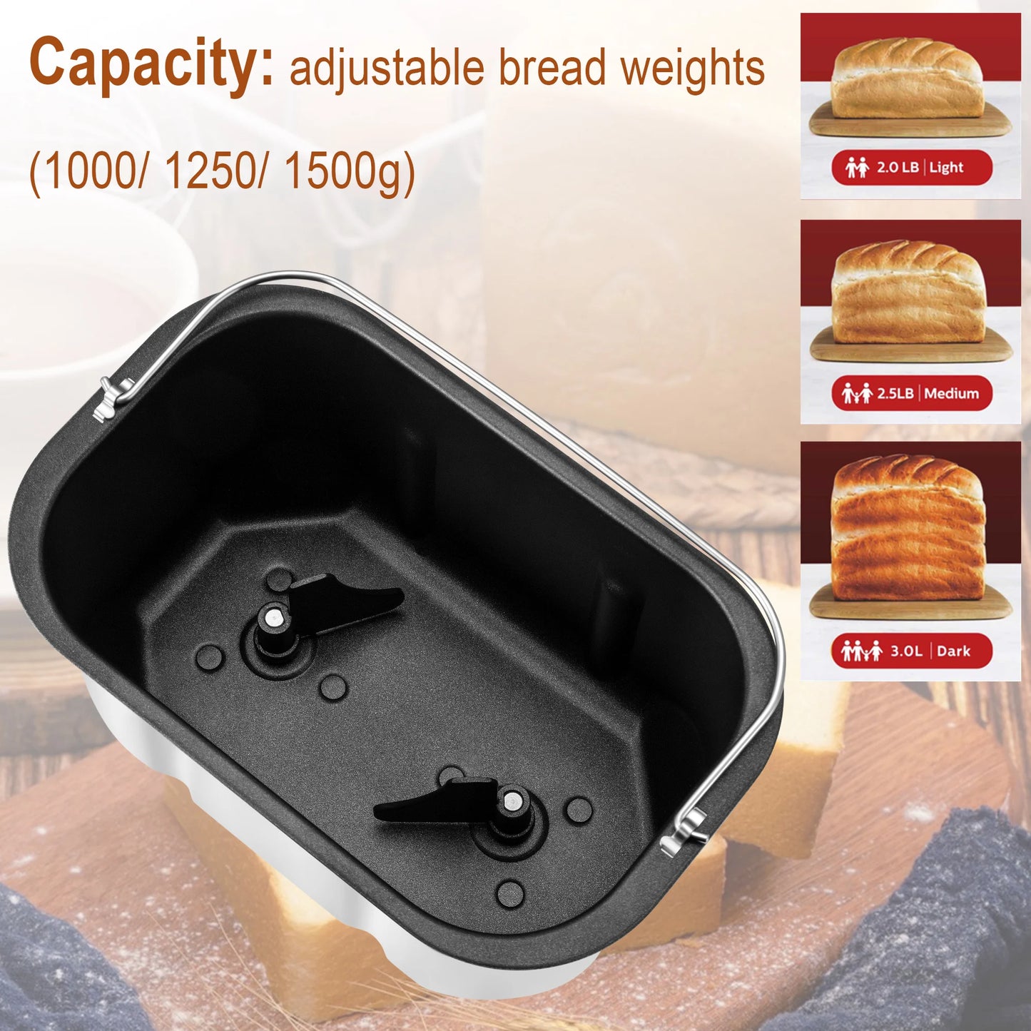 Yazijico™  Automatic Bread Machine - Yazijico™ 