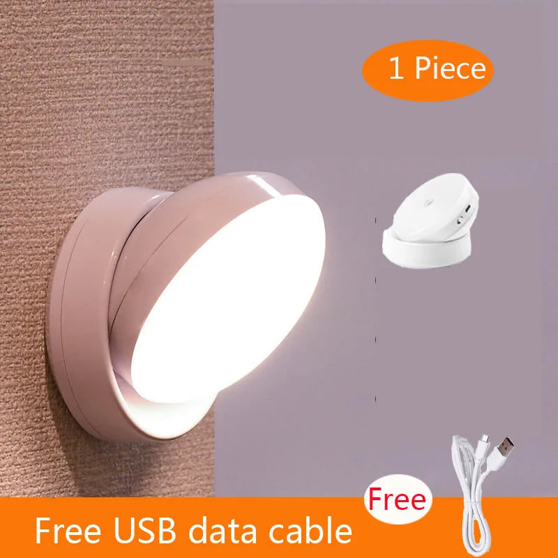 Motion Sensor Light Wireless Lamp USB Rechargeable | Yazijico™ 