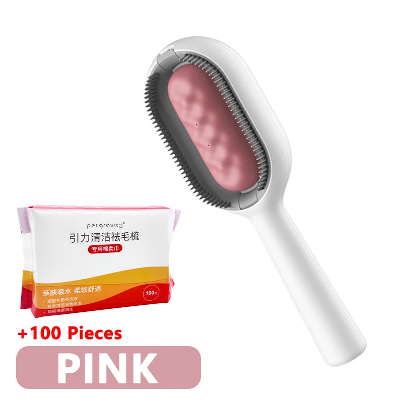 Hair Remover Brush for Dog Cat Silicone Pet Grooming | Yazijico™ 
