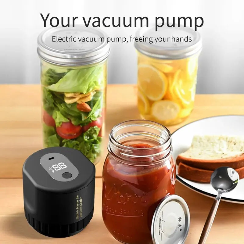 Electric Mason Jar Vacuum Sealer Kit | Yazijico™