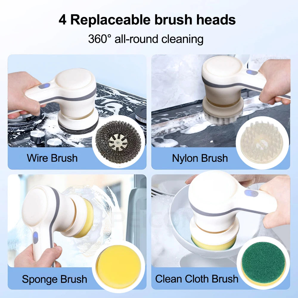 Yazijico™ Wireless Electric Cleaning Brush - Yazijico™ 