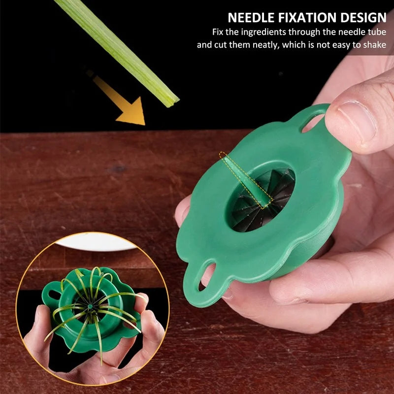 Green Onion Easy Slicer Shredder Plum Blossom | Yazijico™