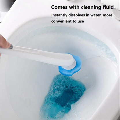 Yazijico™ Disposable Toilet Brush With Cleaning Liquid - Yazijico™ 