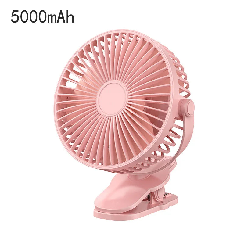 Fan Rechargeable Portable Adjustable Strong  