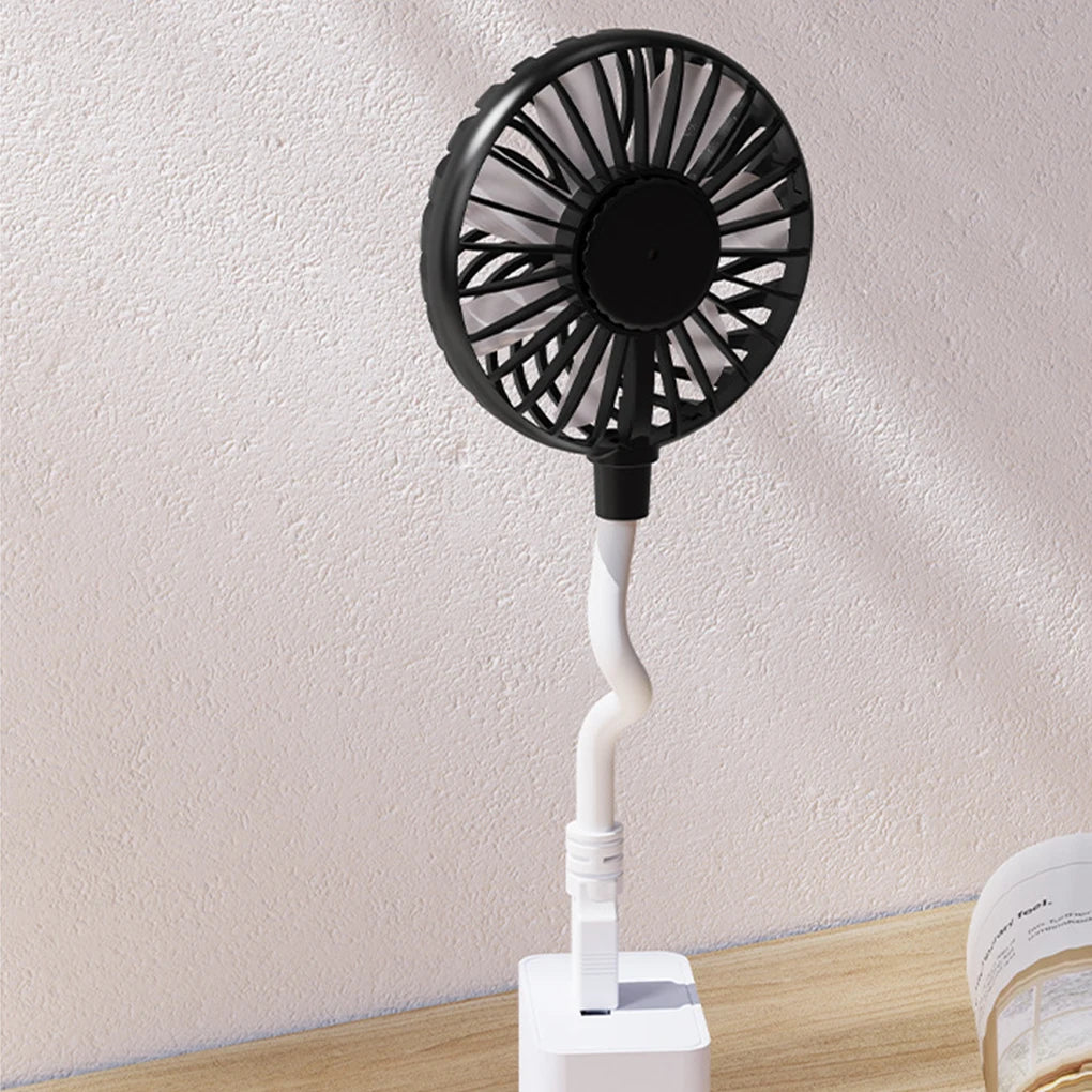 Handheld Fan Usb Rechargeable Silent Cooling Power Bank | Yazijico™