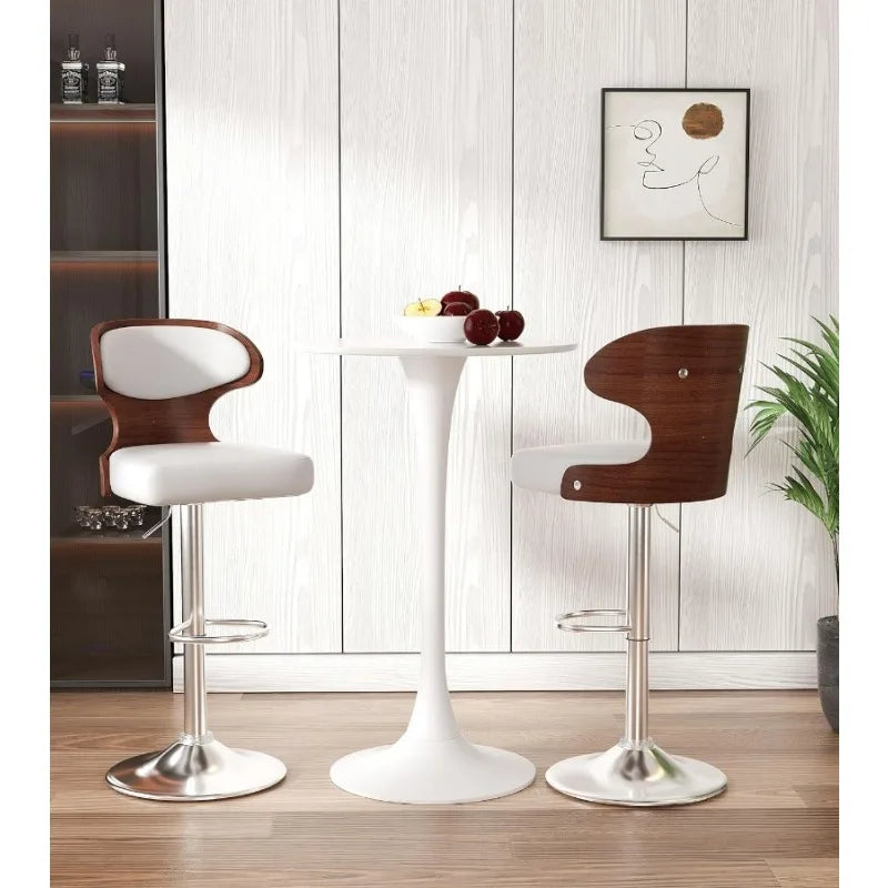 Yazijico™ Bar Stools Set of 2 Seat Adjustable Height - Yazijico™ 