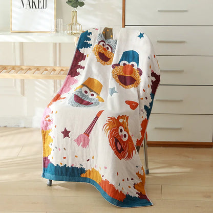 Towel Plus Cotton Cartoon Large Towel Couple | Yazijico™