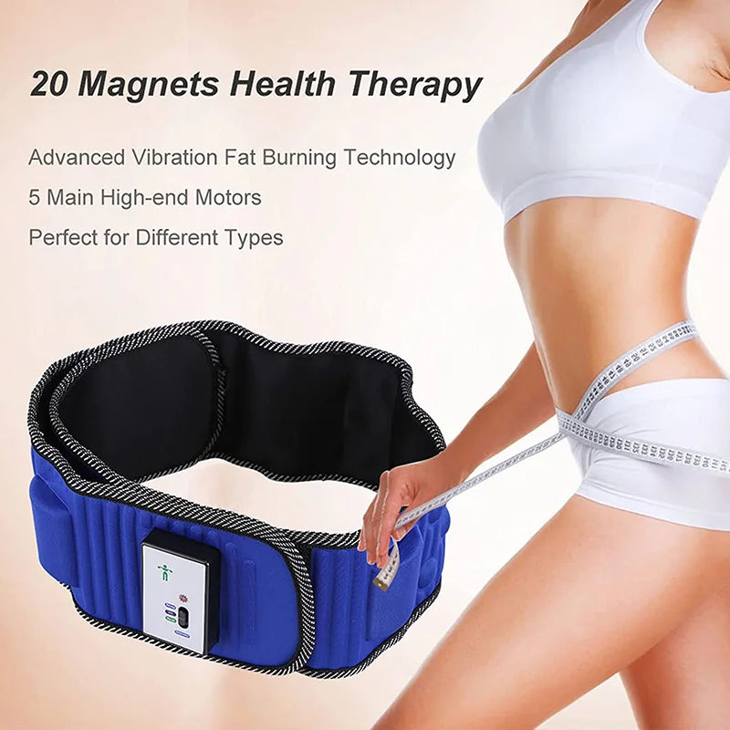 Abdominal Muscle Trainer Electric Belt Vibration Slimming