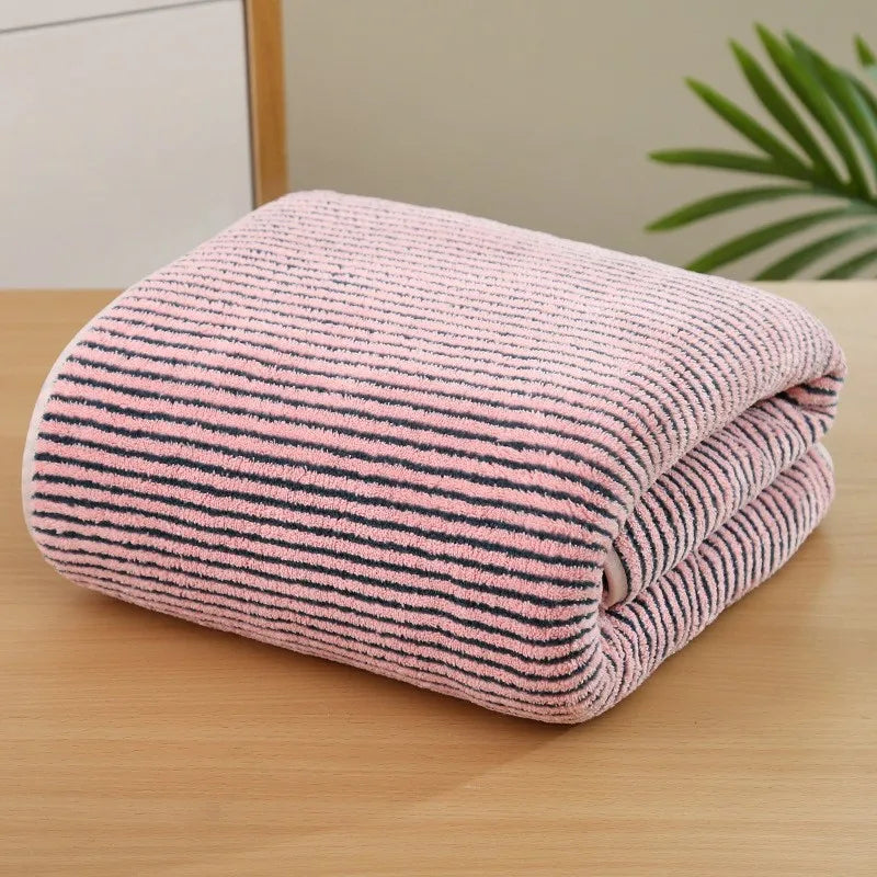 Towel Sets Bamboo Charcoal Coral Velvet Bath  | Yazijico™