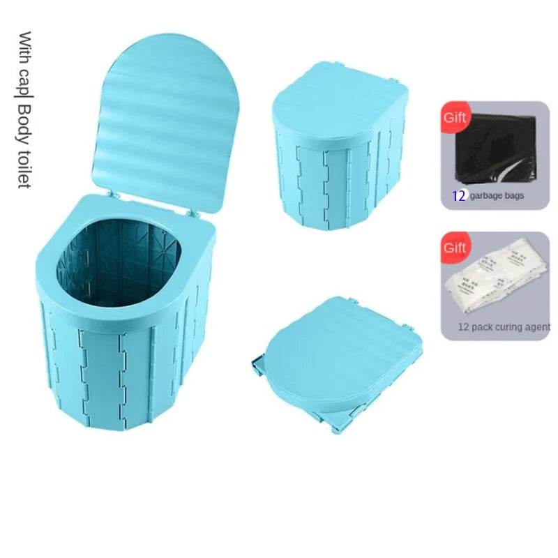 Toilet Camping Car Toilet Seat Hiking Portable | Yazijico™