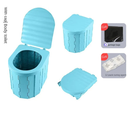 Toilet Camping Car Toilet Seat Hiking Portable | Yazijico™