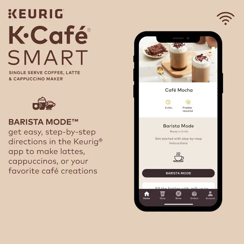 Capsules de café individuelles Keurig K-Cafe Smart | Yazijico™