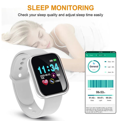 Multifunctional Smart Watch Men Women Bluetooth Connected Phone Music Fitness Sports Bracelet Sleep Monitor