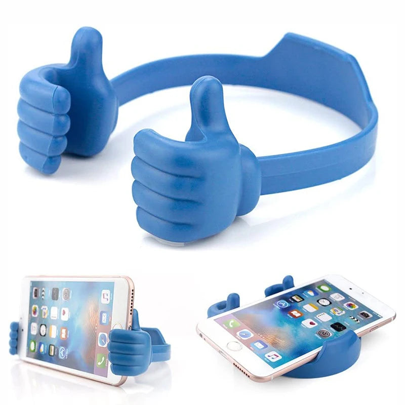 Thumbs Up Cell Phone Stand Holder Lazy Desk Universal Flexible Tablet Smartphone Stand Holder For iPhone