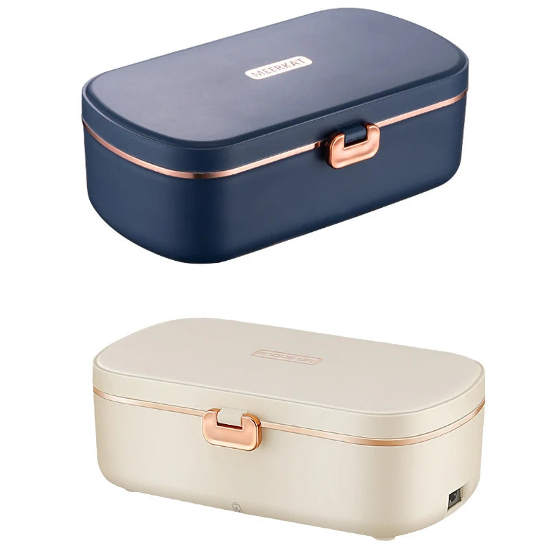 Stainless Steel  Electric Heating Lunch Box Portable | Yazijico™ 