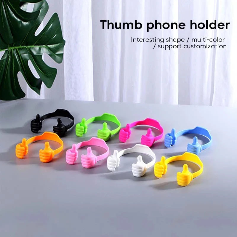 Thumbs Up Cell Phone Stand Holder Lazy Desk Universal Flexible Tablet Smartphone Stand Holder For iPhone