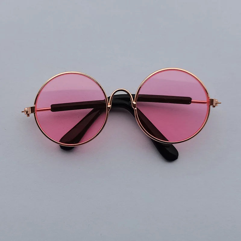 Lovely Vintage Round Cat Sunglasses Reflection | Yazijico™ 