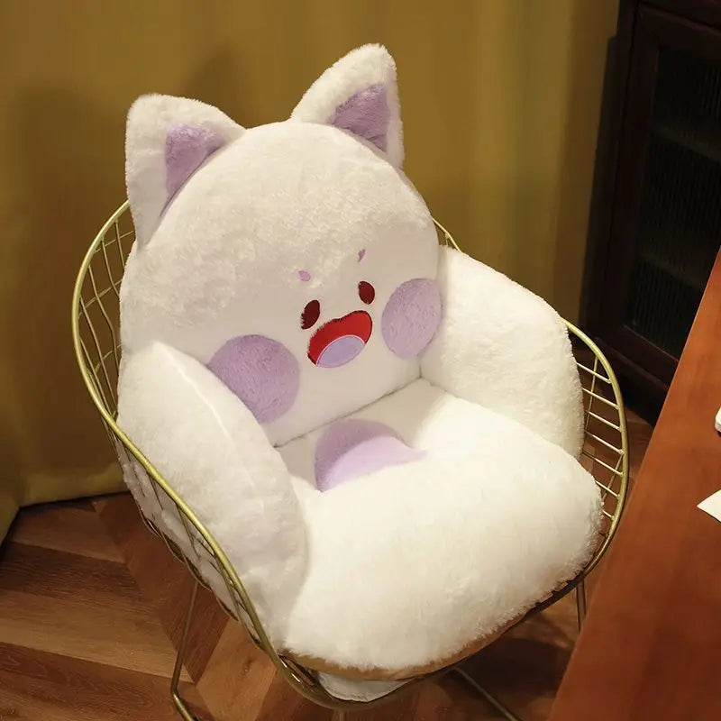 Cat Cushion Pillow,Comfy Kawaii Chair | Yazijico™ 