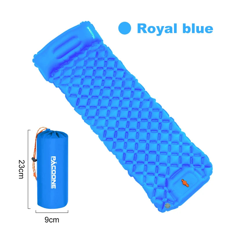 Outdoor Camping Sleeping Pad Inflatable Mattress | Yazijico™ 