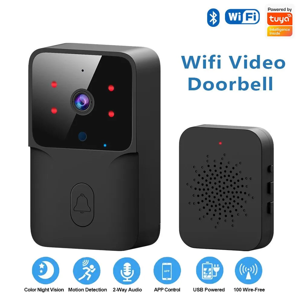 Doorbell Home Tuya WiFi Wireless | Yazijico™ 