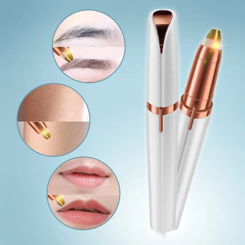 Womens Electric Eyebrow Trimmer Eye Brow | Yazijico™