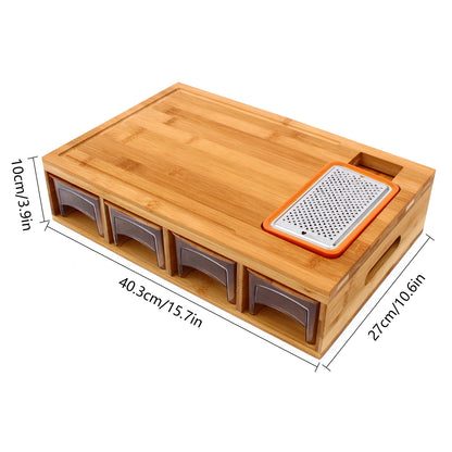 Yazijico™ Multi-functional Storage Drawer Cutting Board - Yazijico™ 