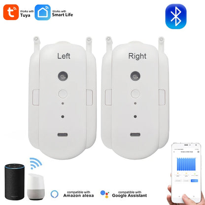 Smart Automatic Curtain Opener Tuya WIFI Bluetooth | Yazijico™ 