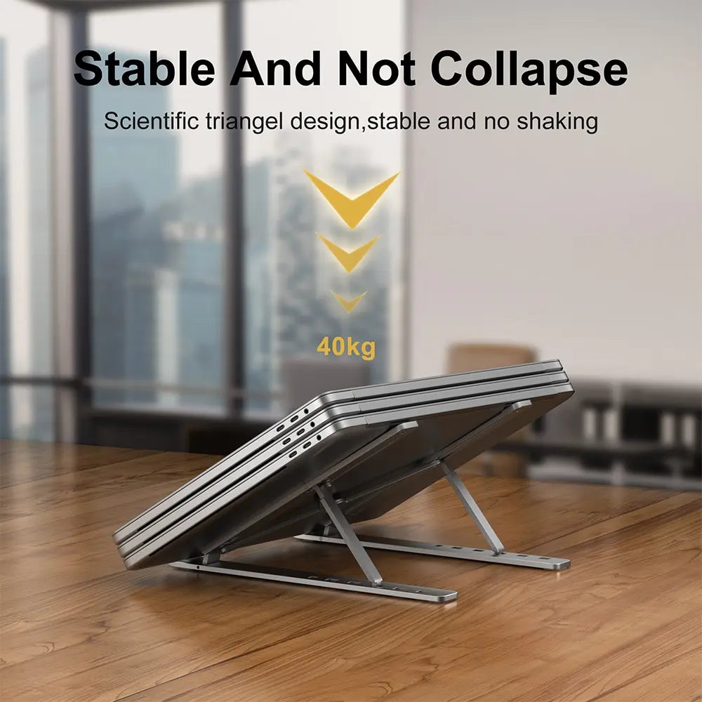 Yazijico™ Portable Laptop Stand Aluminum Notebook - Yazijico™ 