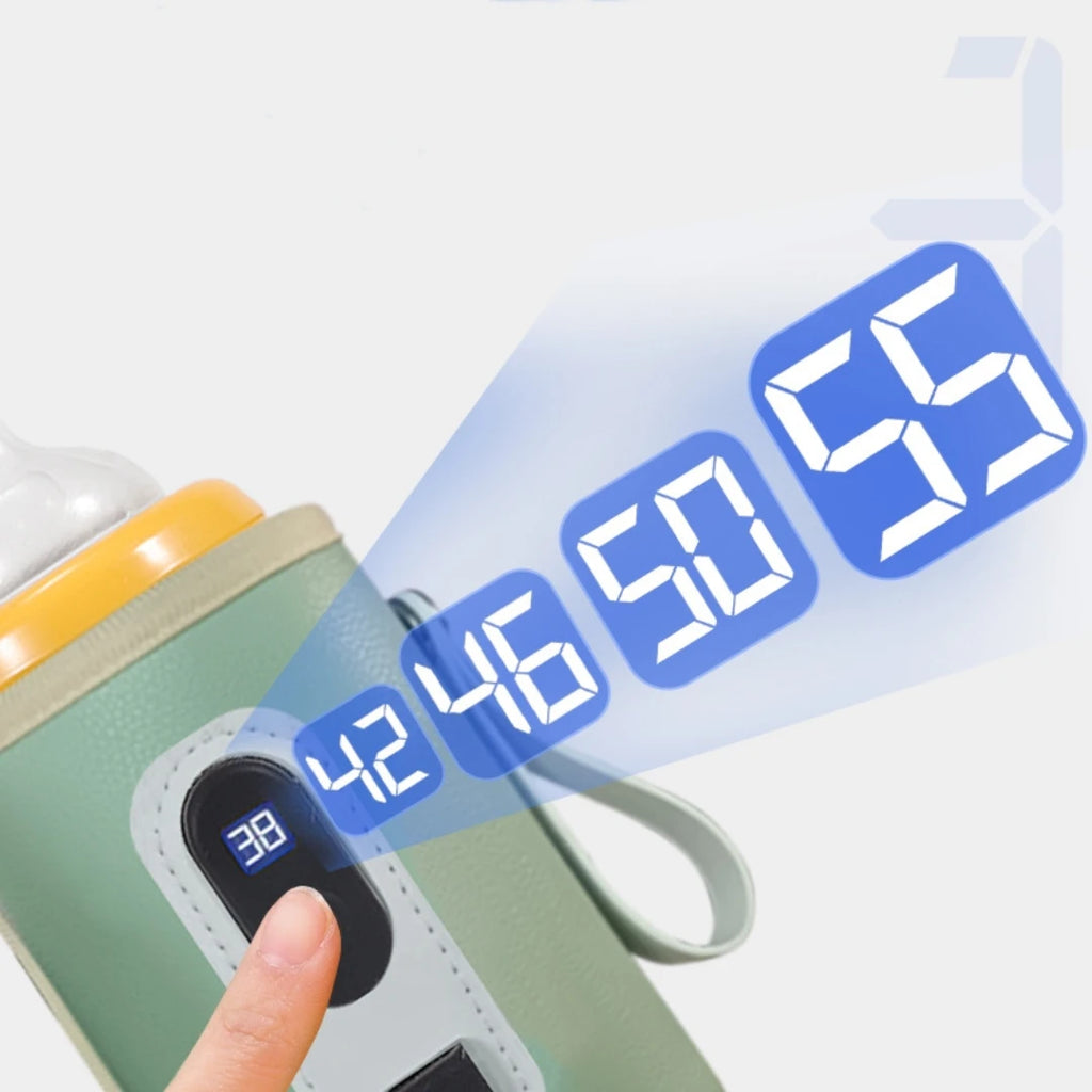 Baby Milk Bottle Thermal Bag Universal Digital Display | Yazijico™ 