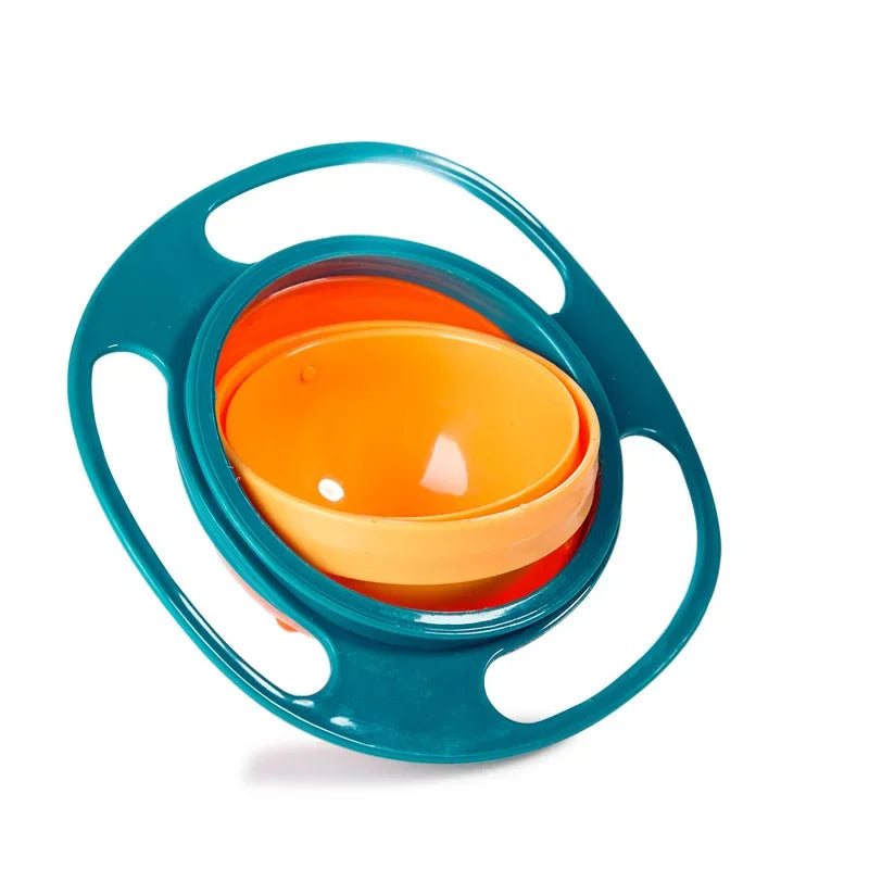 Spill Proof Feeding Dishes Baby Training Rotary Balance  | Yazijico™