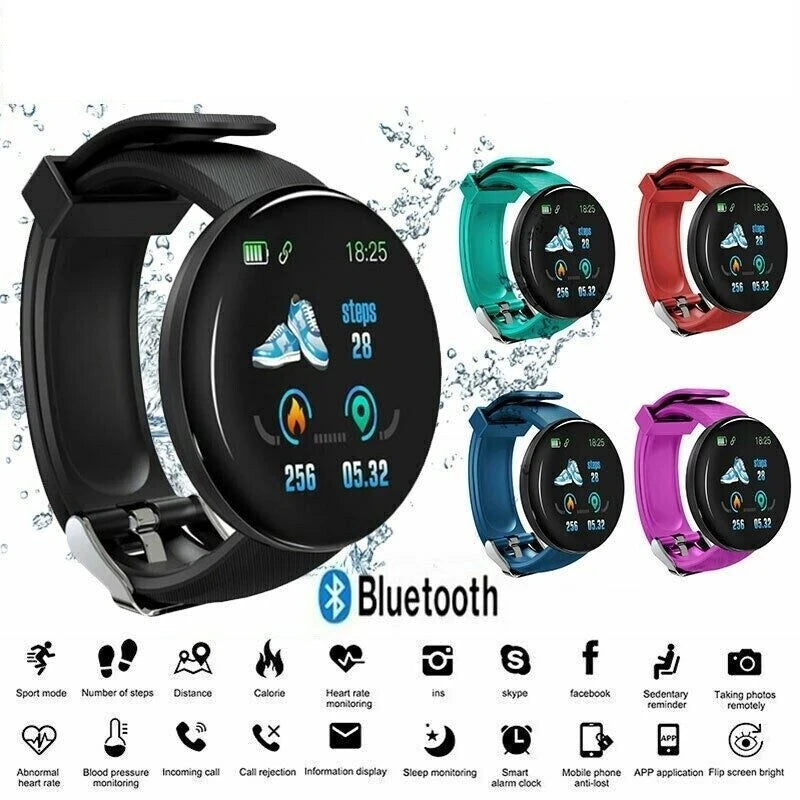 Smart Watch Men Women Blood Pressure Heart Rate Monitor| Yazijico™