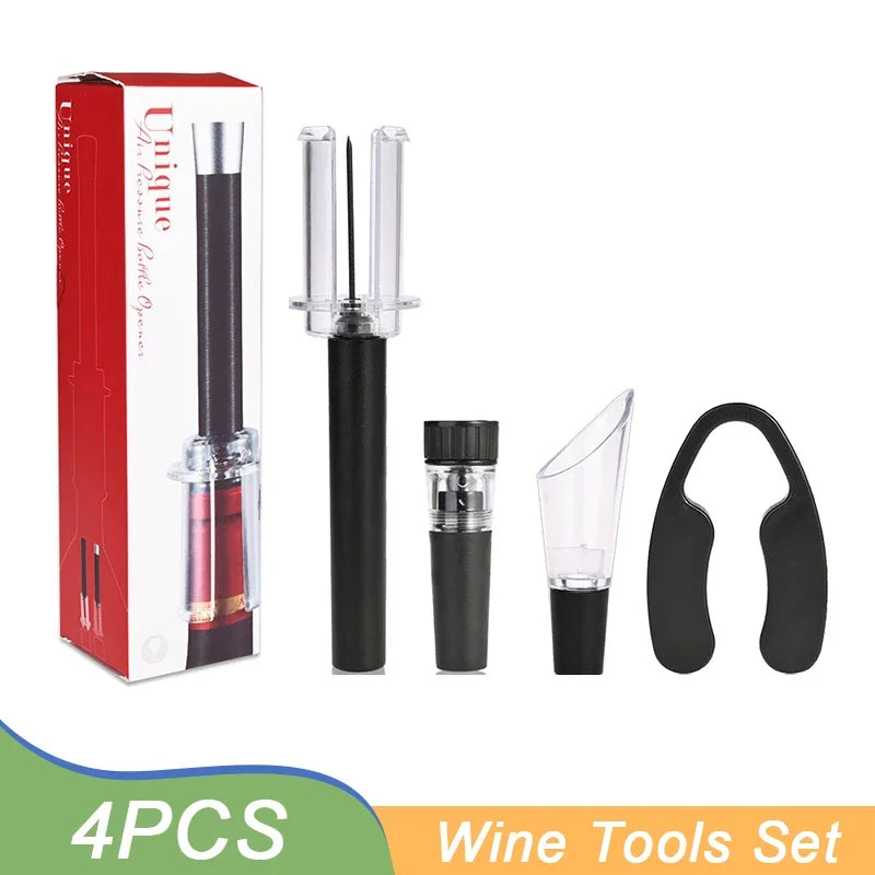 Wine Bottle Opener Air Pressure Vacuum 