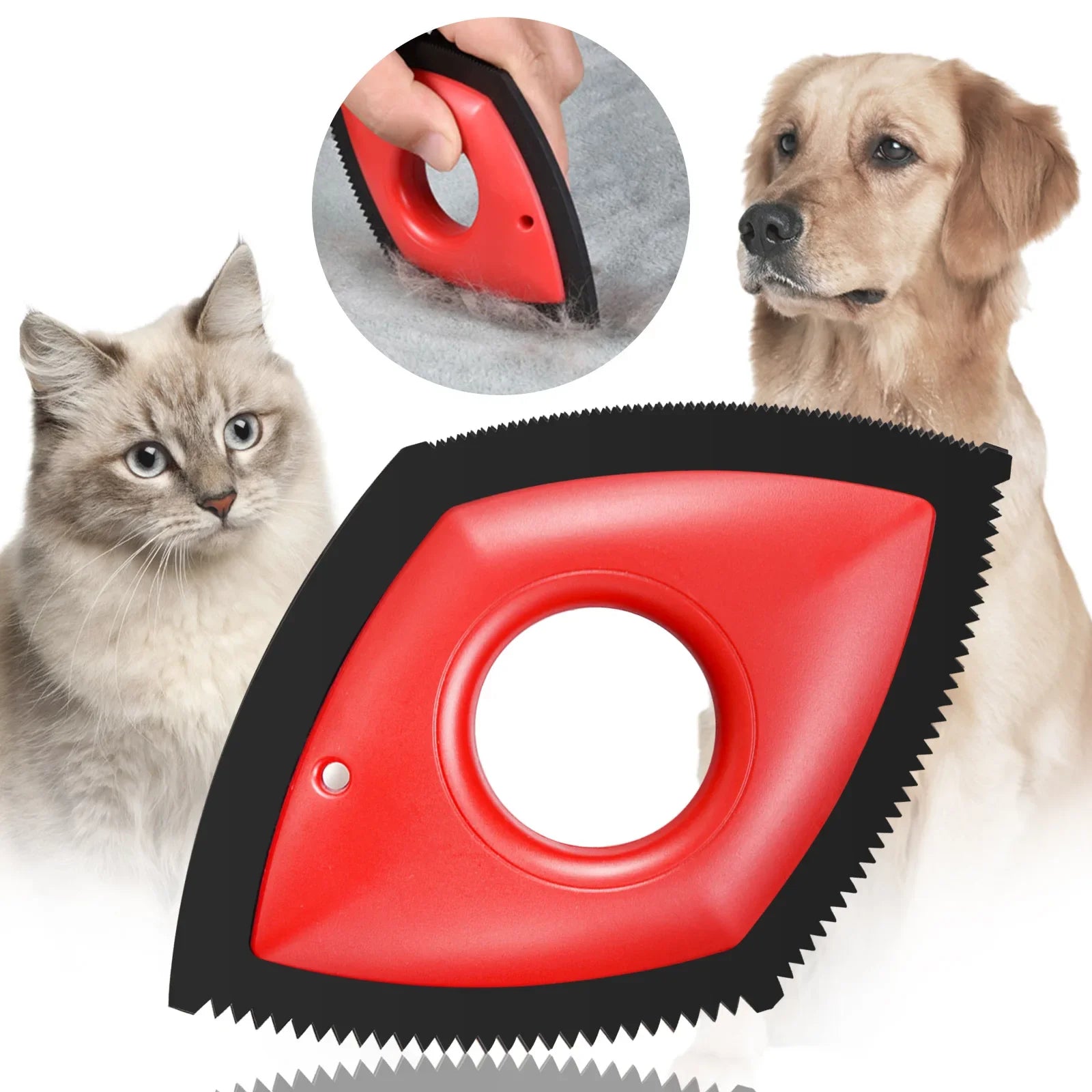 Pet Hair Remover Comb Brush Dog Cat Hair Detailer Cleaning | Yazijico™ 