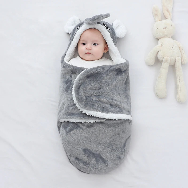 Newborn Baby Wrap Blankets Soft Warm | Yazijico™ 