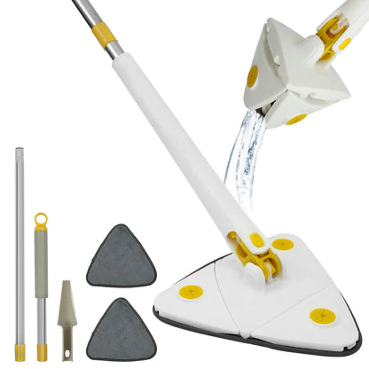 Telescopic Triangle Mop Rotatable | Yazijico™ 