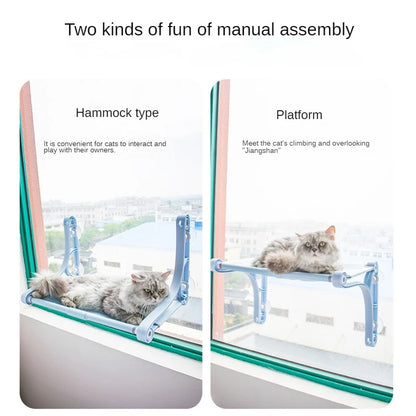 Yazijico™ Cat Hammock Window Bed Glass - Yazijico™ 